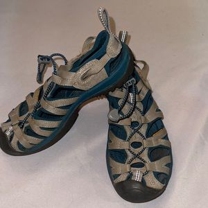 KEEN Women's Whisper Water Sandals with Toe Protection size 6